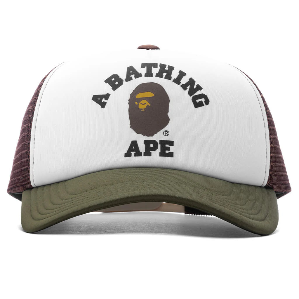 College Mesh Cap Olive Drab