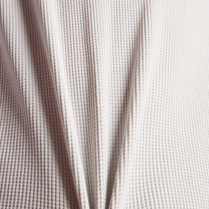New Balance Numeric Waffle Knit Long Sleeve Henley Oatmeal