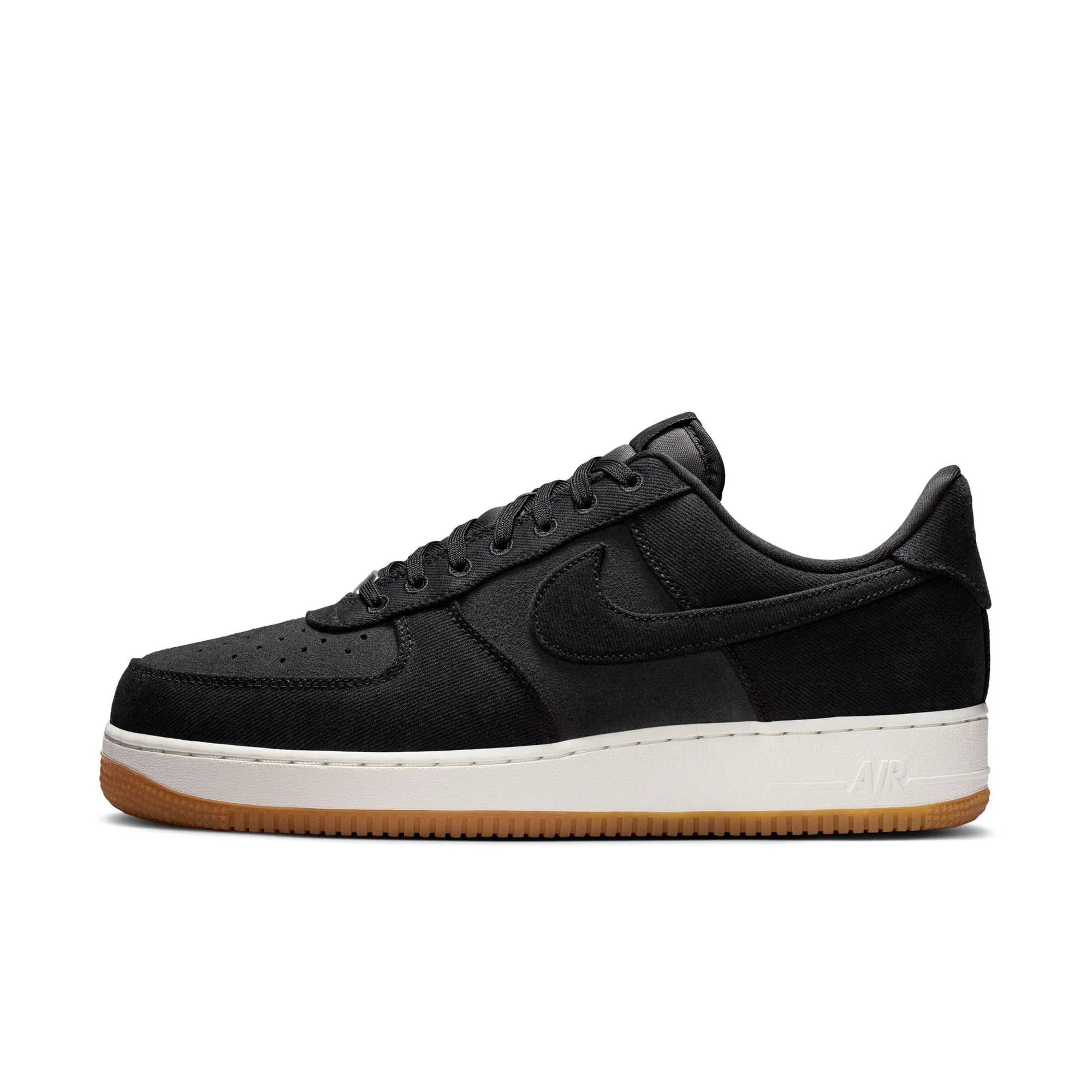 AIR FORCE 1 07 LV8 BLACK DENIM
