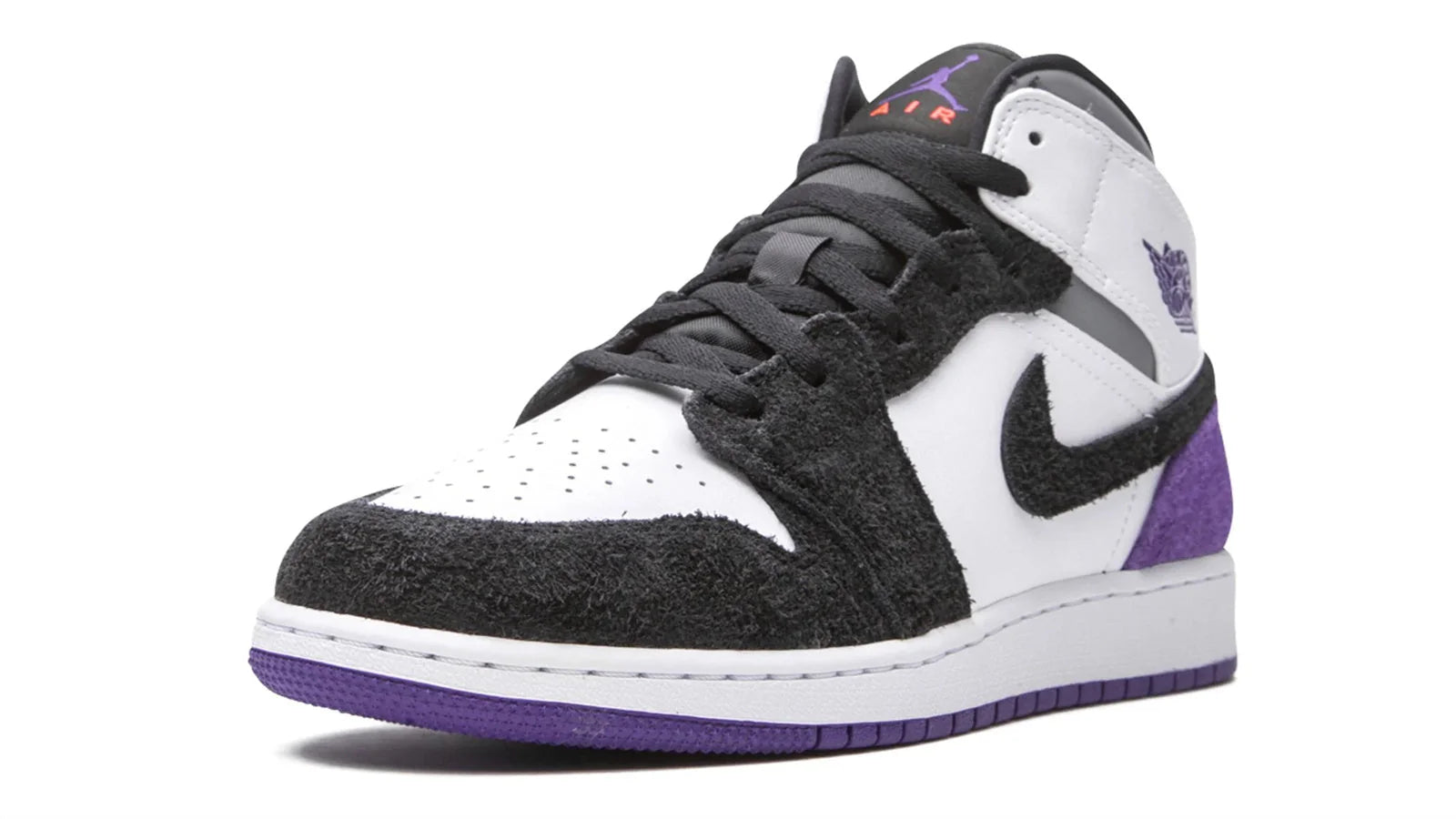 Air Jordan 1 Mid SE Court Purple Suede