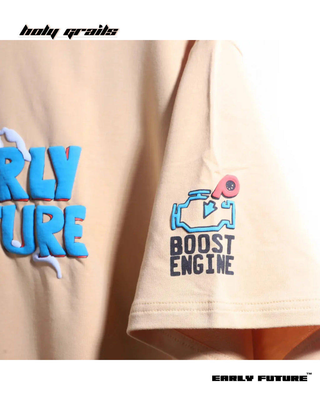 Turbo Speed Ceramic Beige Tee HG x Early Future