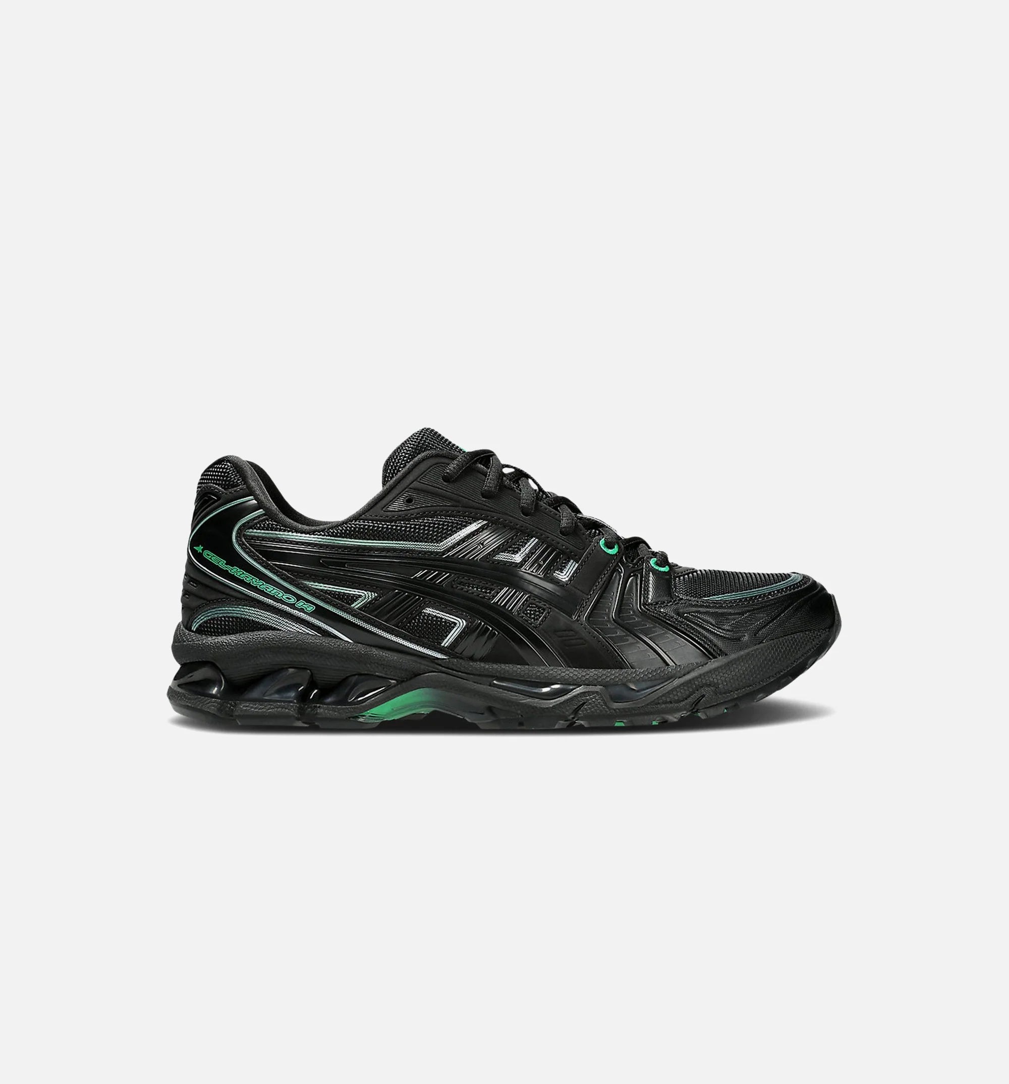 8ON8 x Gel Kayano 14 Mens Lifestyle Shoe Black Green