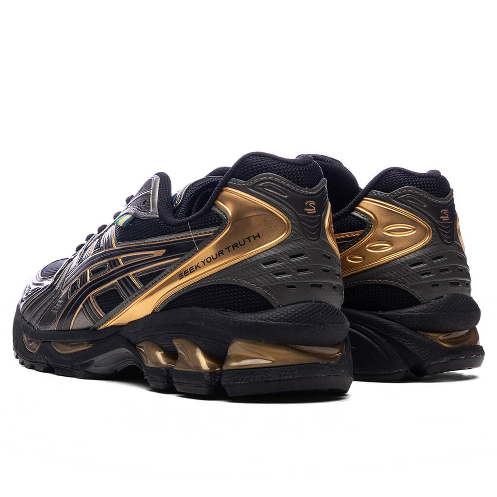 Asics x Ayrton Senna Gel Kayano 14 Black Pure Gold