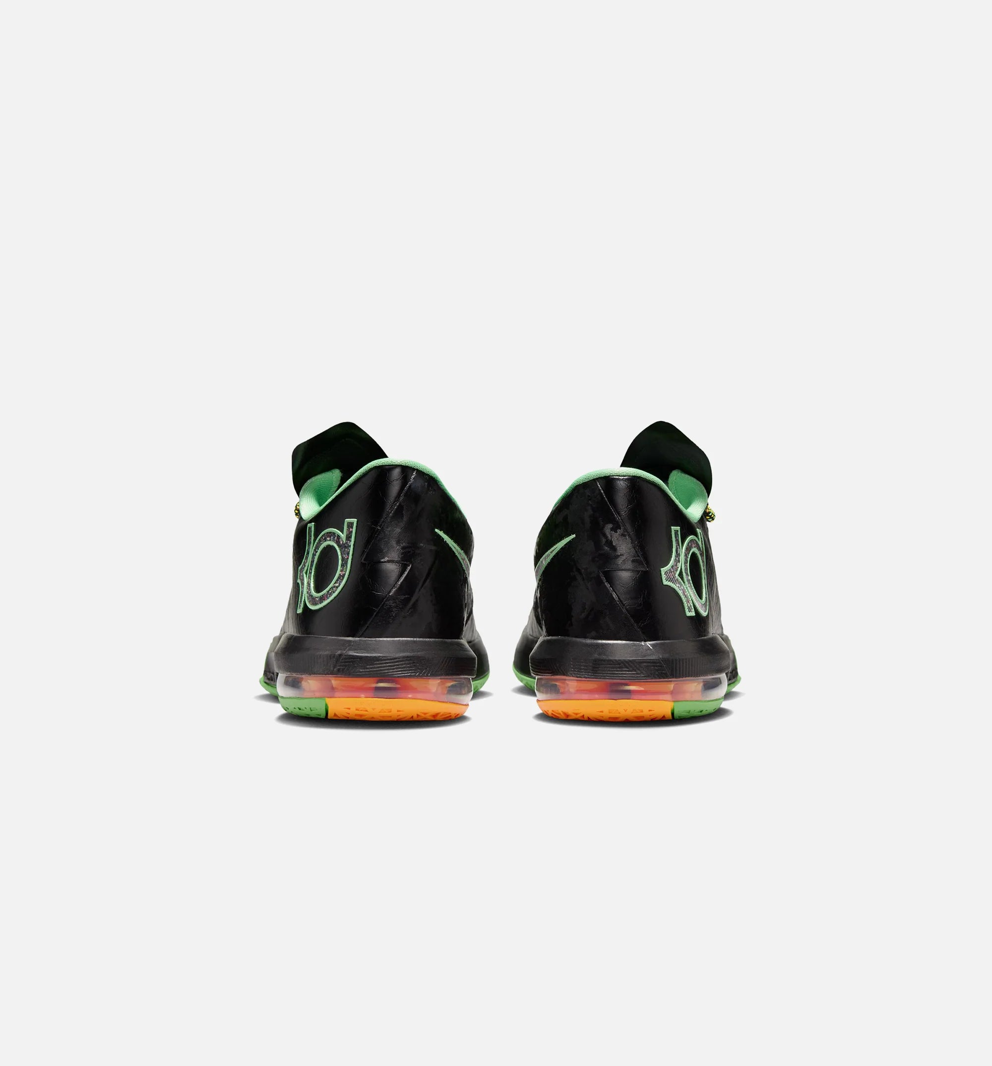 KD 6 Night Vision Mens Basketball Shoe Black Multi Color Light Lucid Green Free Shipping