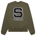 Stüssy State Crew Olive