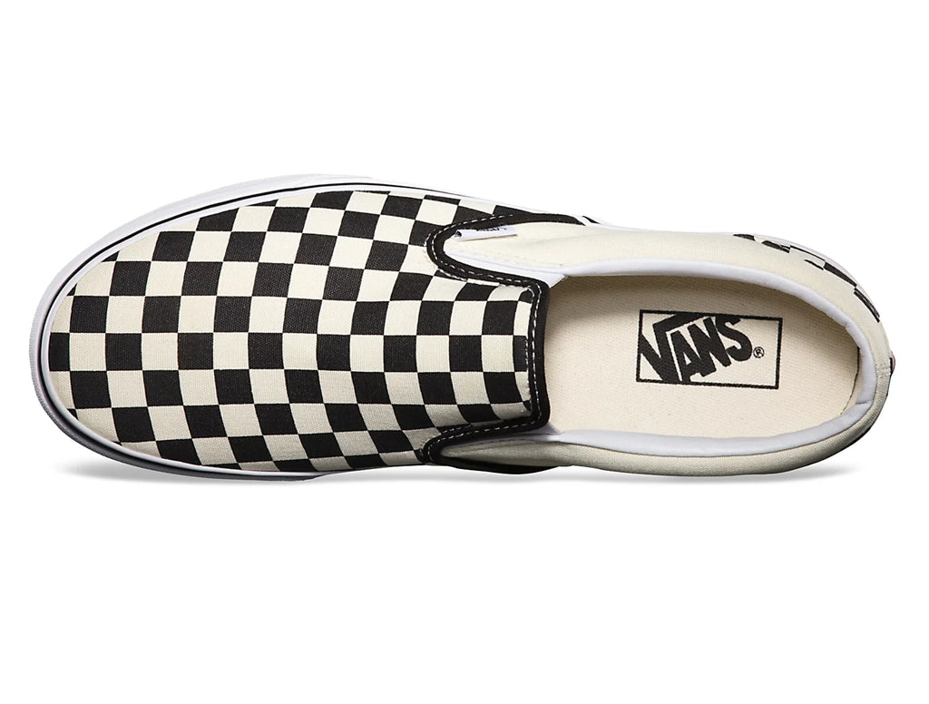 Vans Classic Slip On Checkerboard Black White