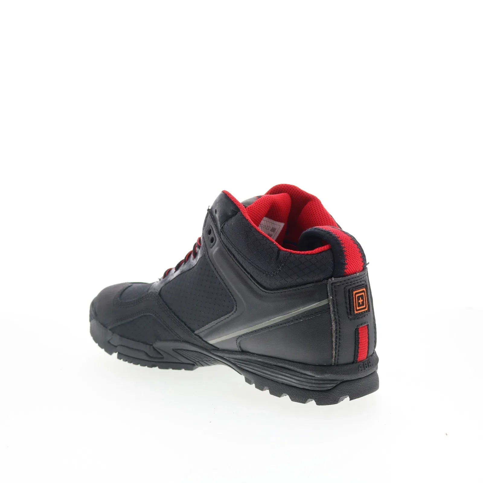 Range Master 12148 Mens Black Wide Leather Lace Up Tactical Boots
