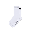 Polar Rib Socks 2 Stripe White Black