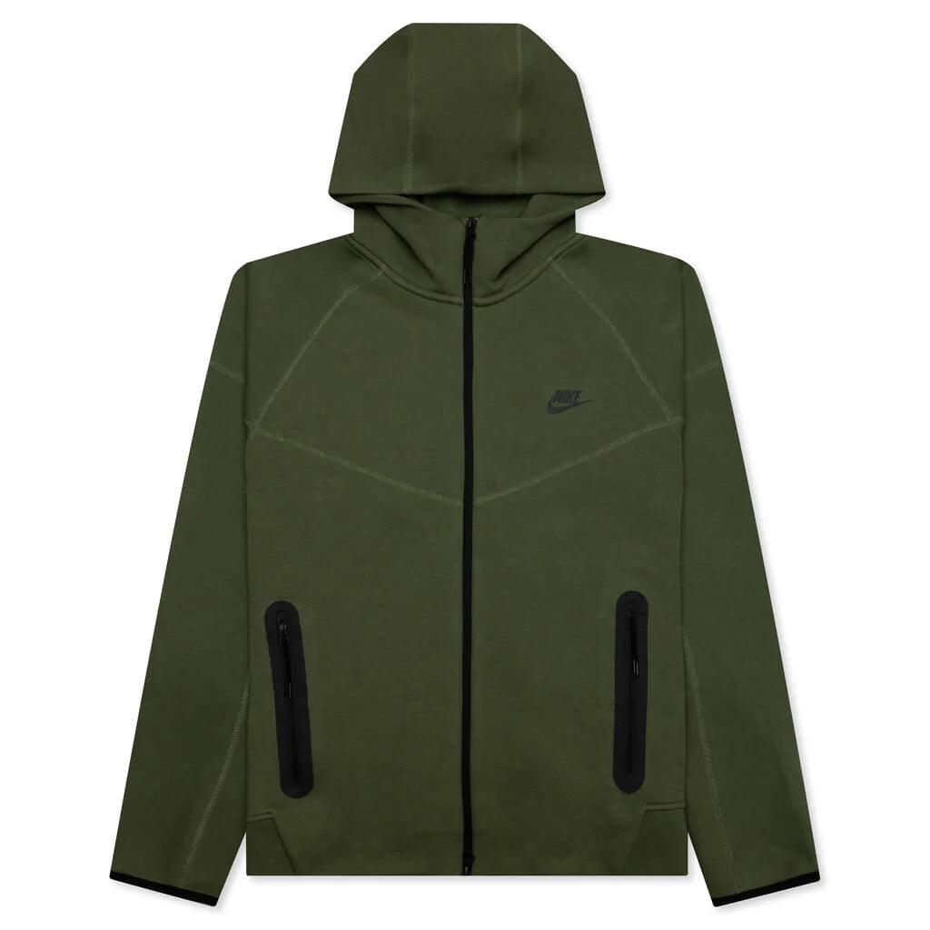Sportswear Tech Fleece Windrunner Full Zip Hoodie Medium Olive Black