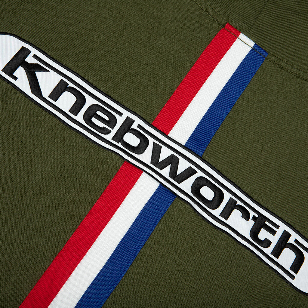 Pleasures x Oasis Knebworth Hoodie Olive