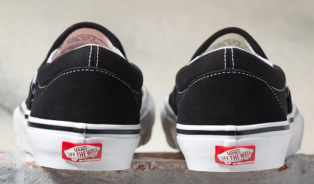 Vans Skate Slip On Black White