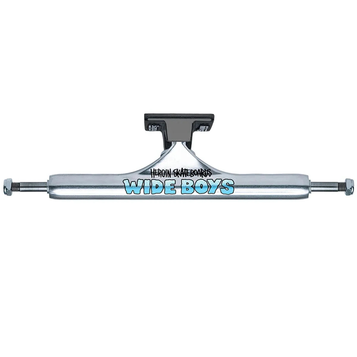 Slappy ST1 Hollow Wide Boy Trucks Polished Black 110