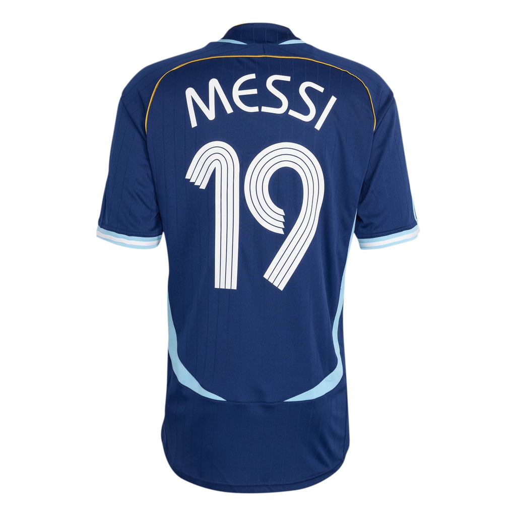 adidas Argentina Away Messi Mens Soccer Jersey 2006 Dark Blue