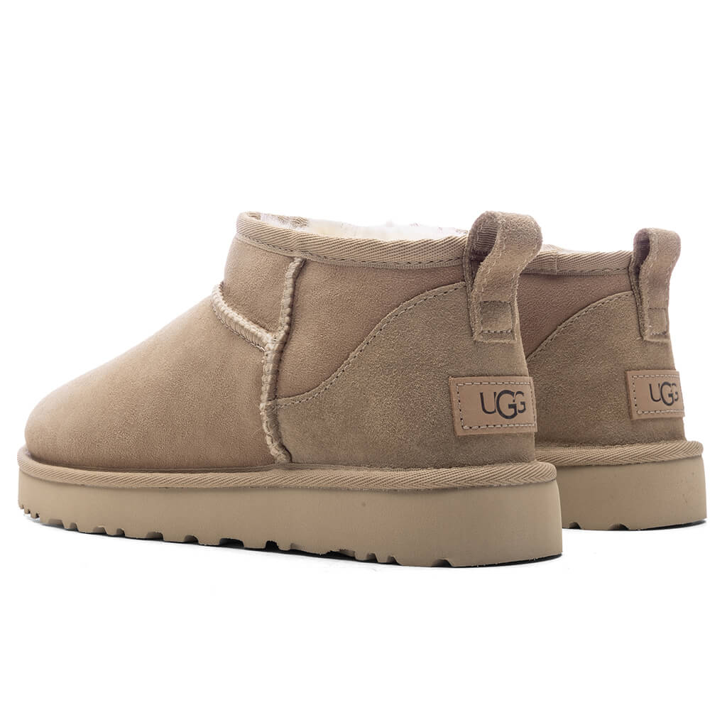 Womens Classic Ultra Mini Boot Sand