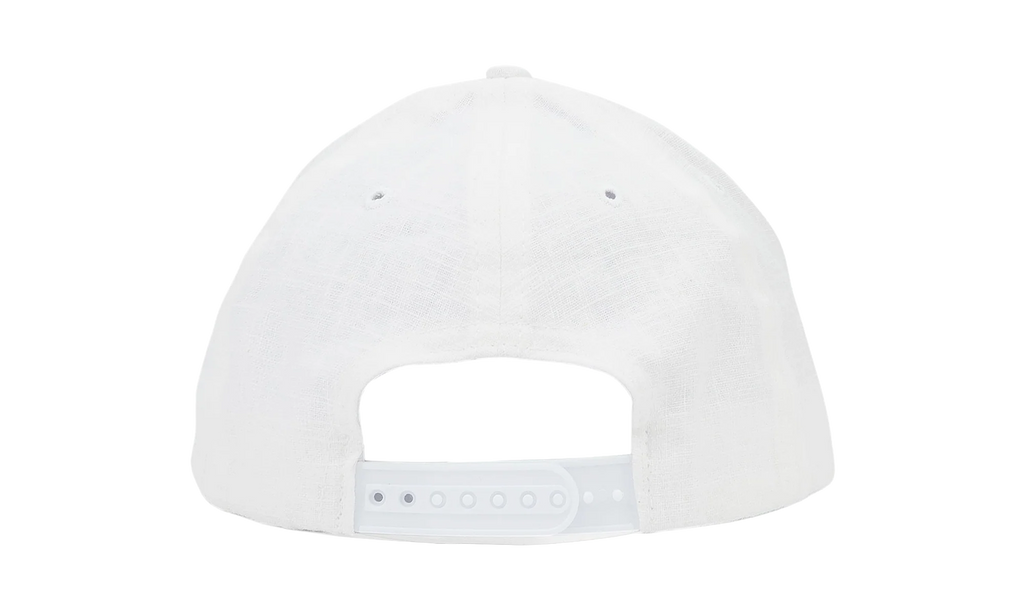 Azur Linen Baseball Cap "White" RHD-MACC-0005