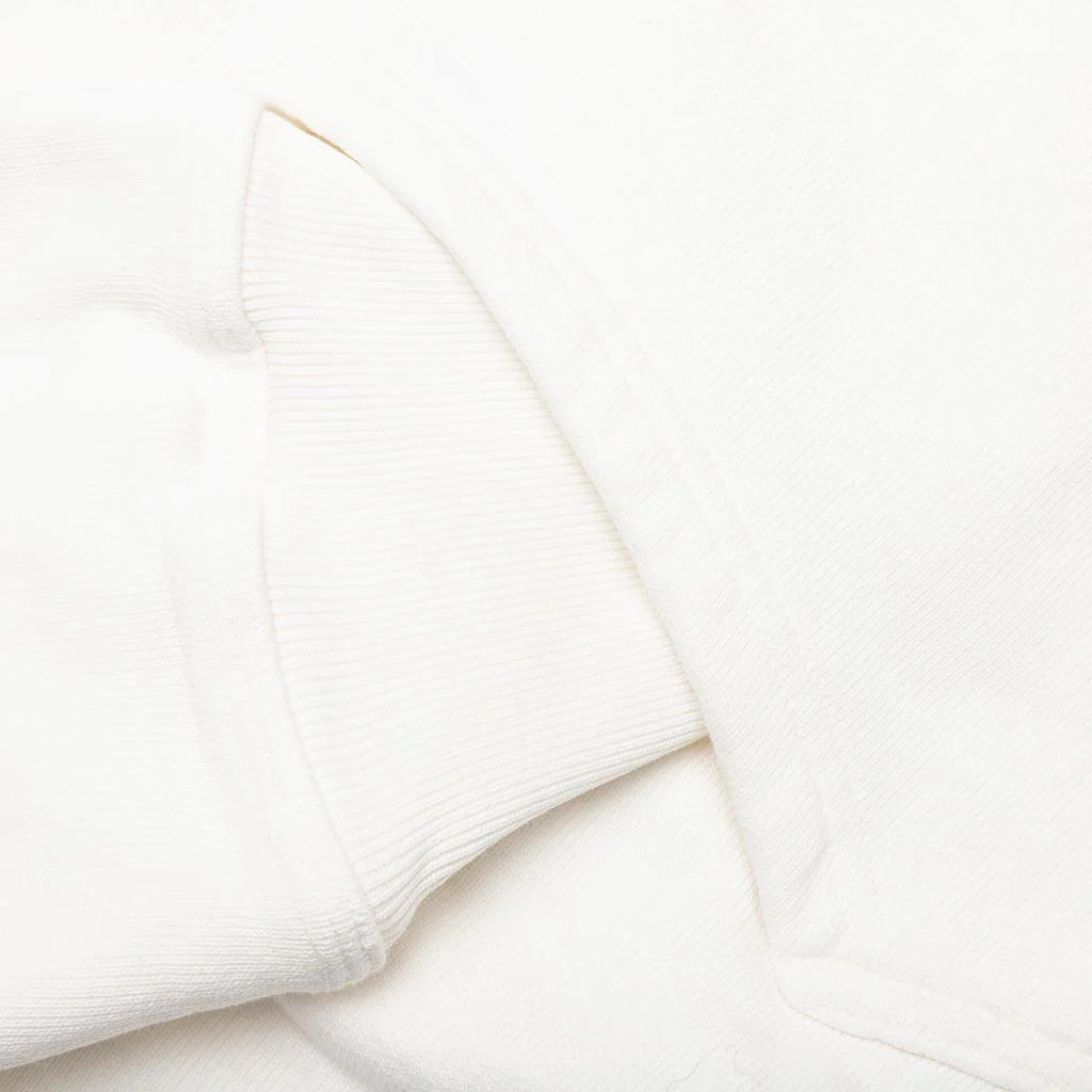 Skull Bones Pigment Dyed Hoodie Natural