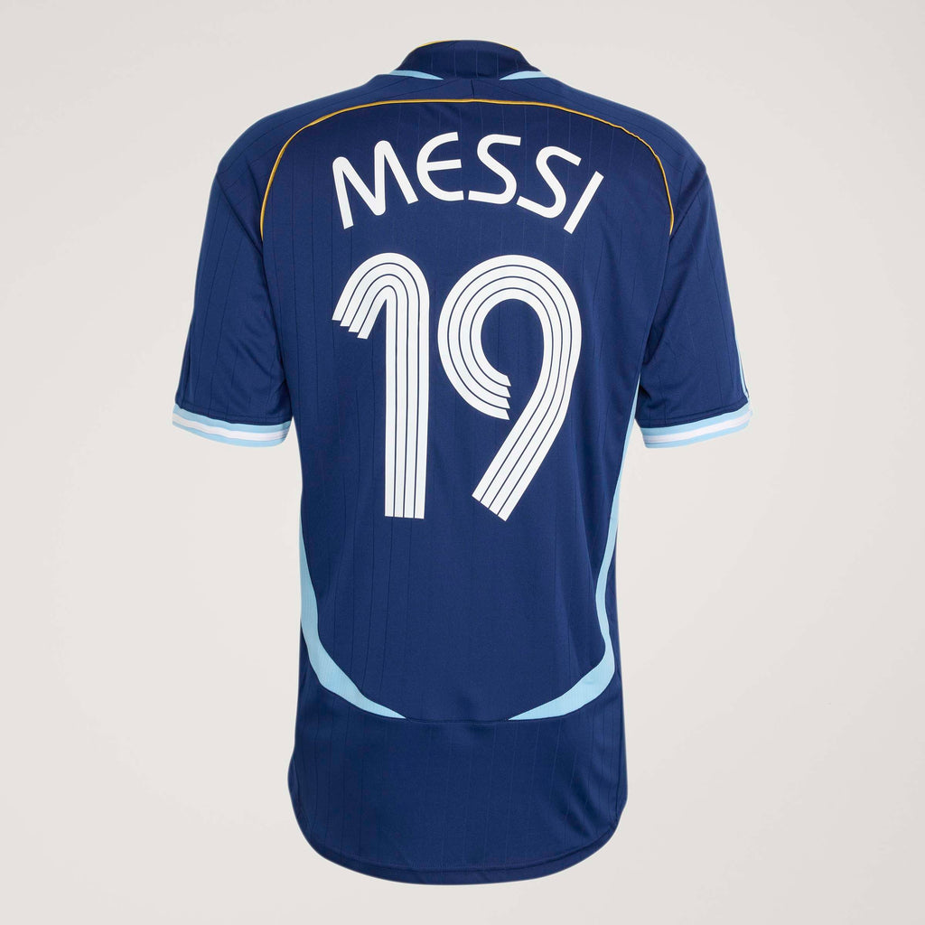 adidas Argentina Away Messi Mens Soccer Jersey 2006 Dark Blue