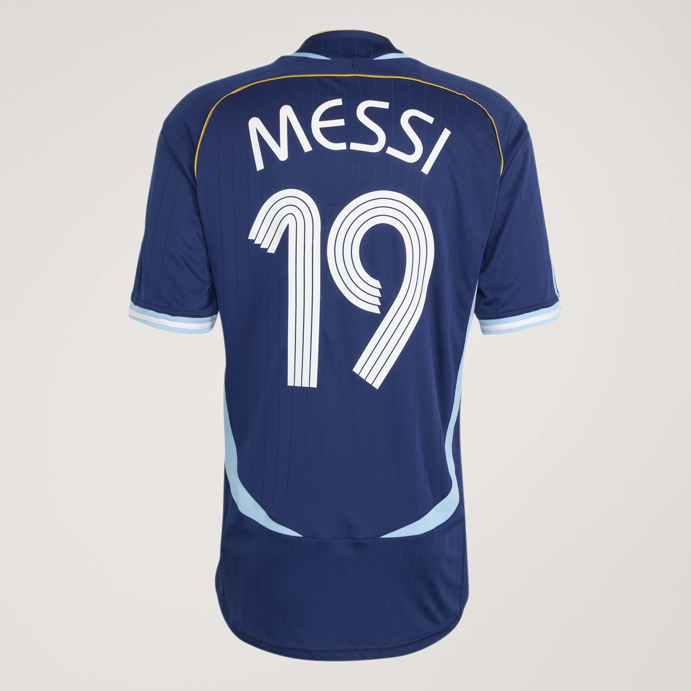 adidas Argentina Away Messi Mens Soccer Jersey 2006 Dark Blue