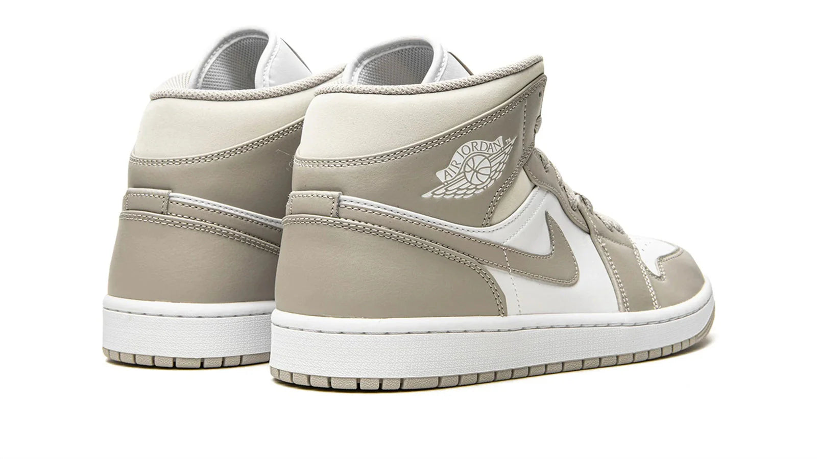 Air Jordan 1 Mid Linen College Grey