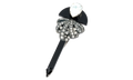 JEWELED BROOCH "Black / White" SM1VK0043P6479972