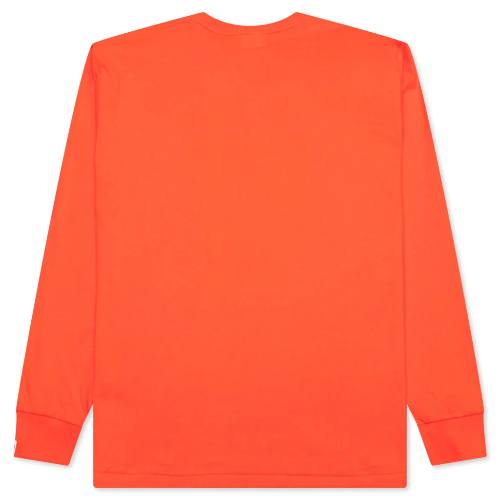 By Bathing Ape L S Tee Orange