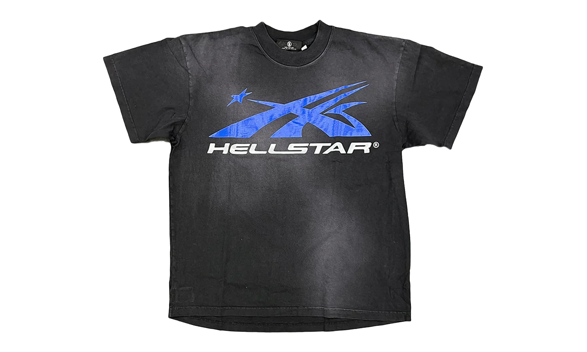 Gel Sport Logo T-Shirt "Black / Blue" HSR130