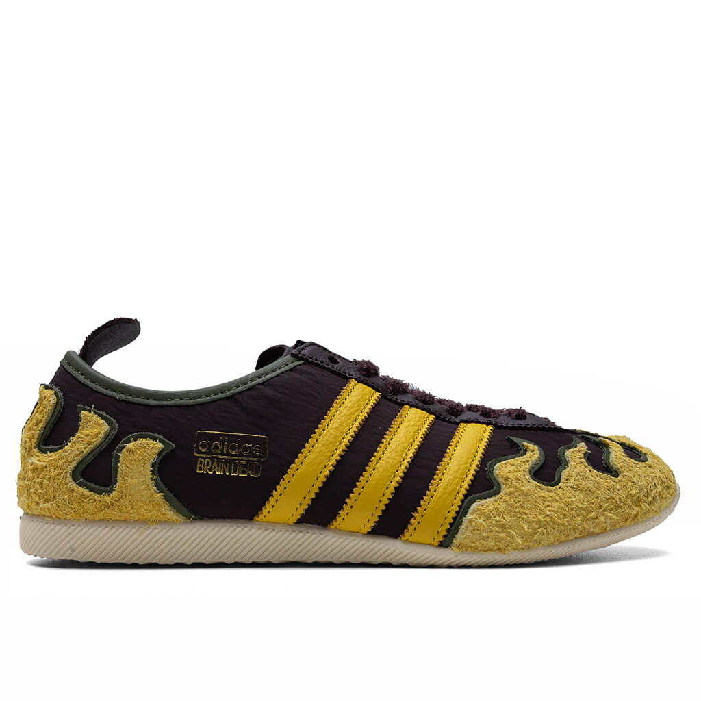Adidas x Brain Dead Japan Low Shadow Brown Hazel Yellow Off White