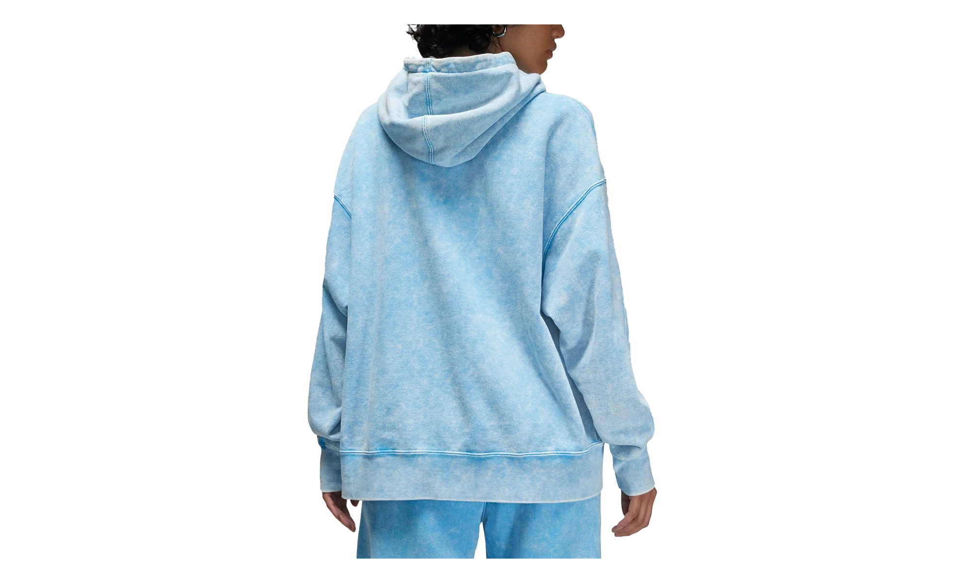 Jordan Flight Washed Hoodie WMNS "Blue" DX0442 443