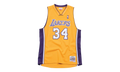 NBA Shaquille O’Neal Swingman Home Jersey "1999 Los Angeles Lakers - Gold" SMJYGS18179 LALLTGD99SON