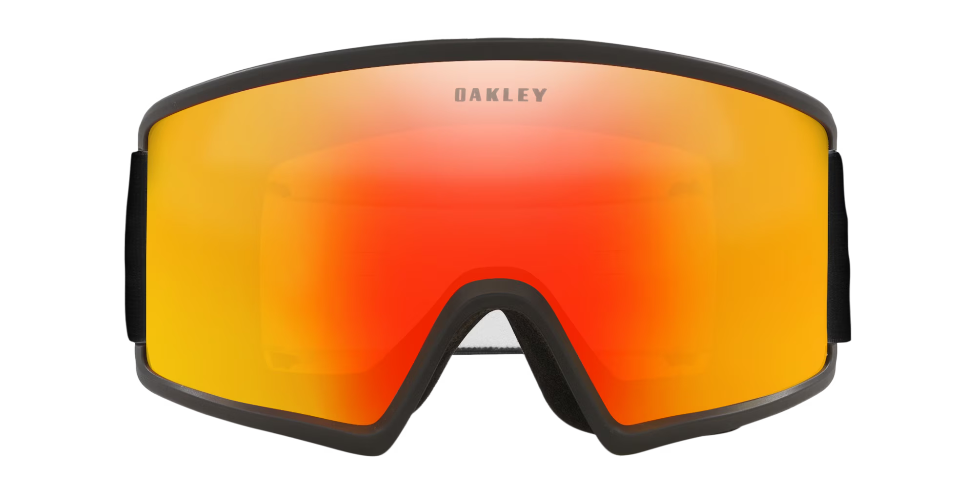 Oakley Target Line L Snow Goggles Matte Black Fire Iridium