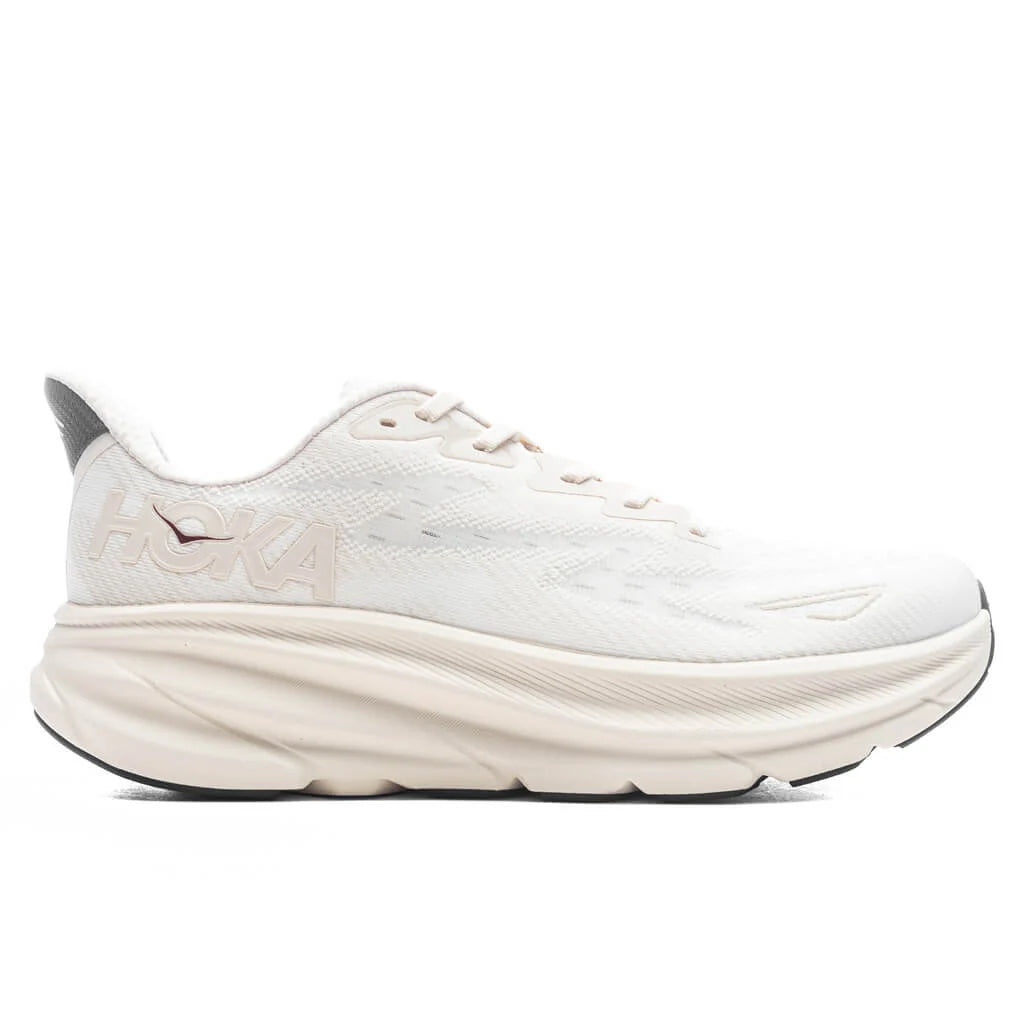 Clifton 9 Oat Milk Alabaster