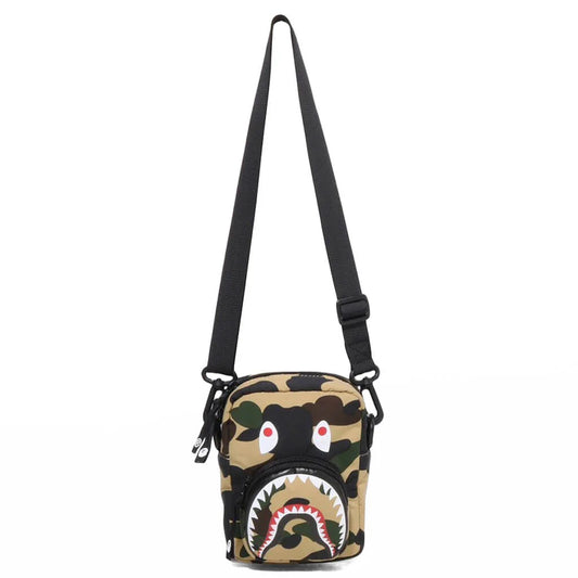 1ST Camo Shark Mini Bag Yellow