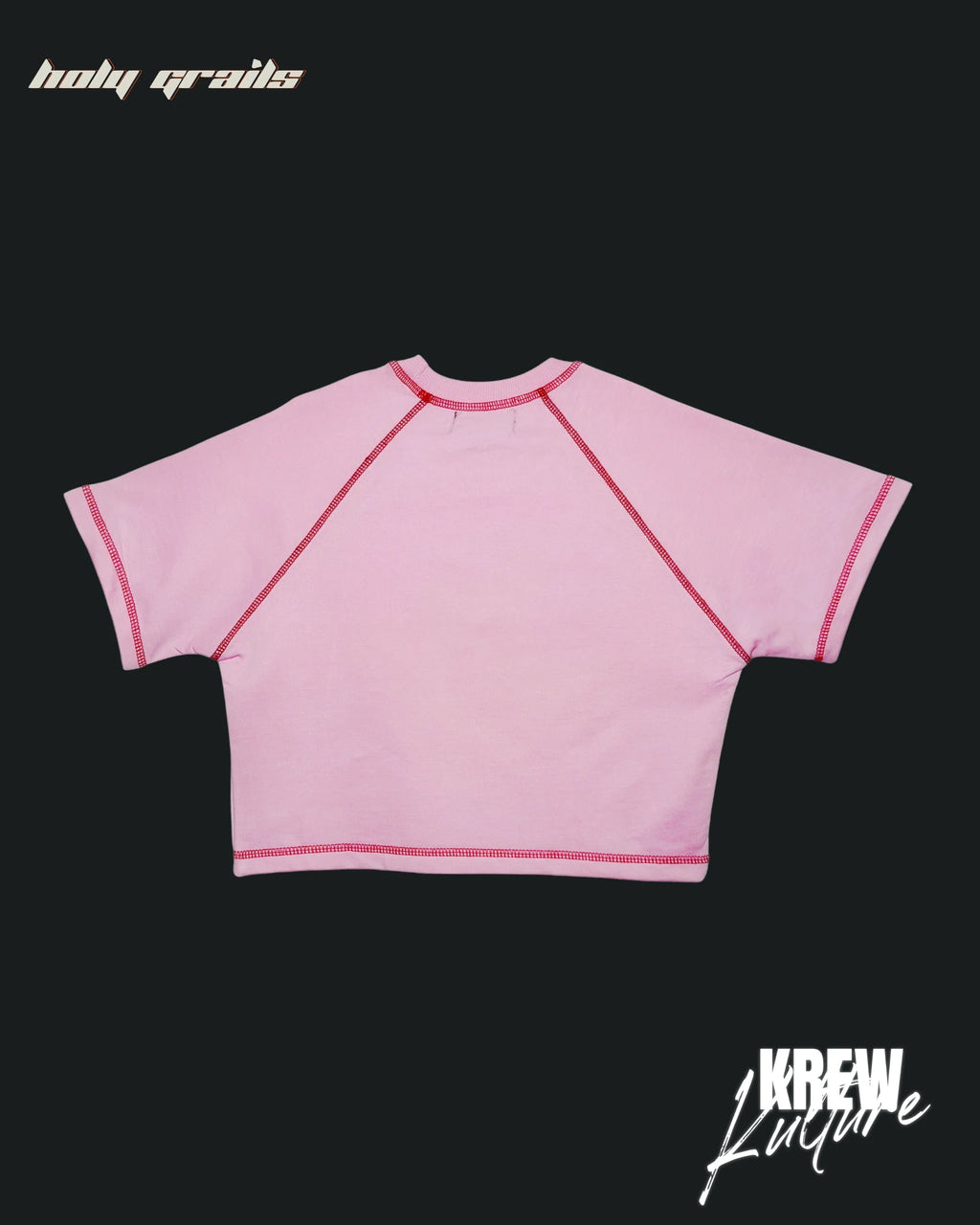 The Dinos Pink Crop Top HG x Krewe Kulturr