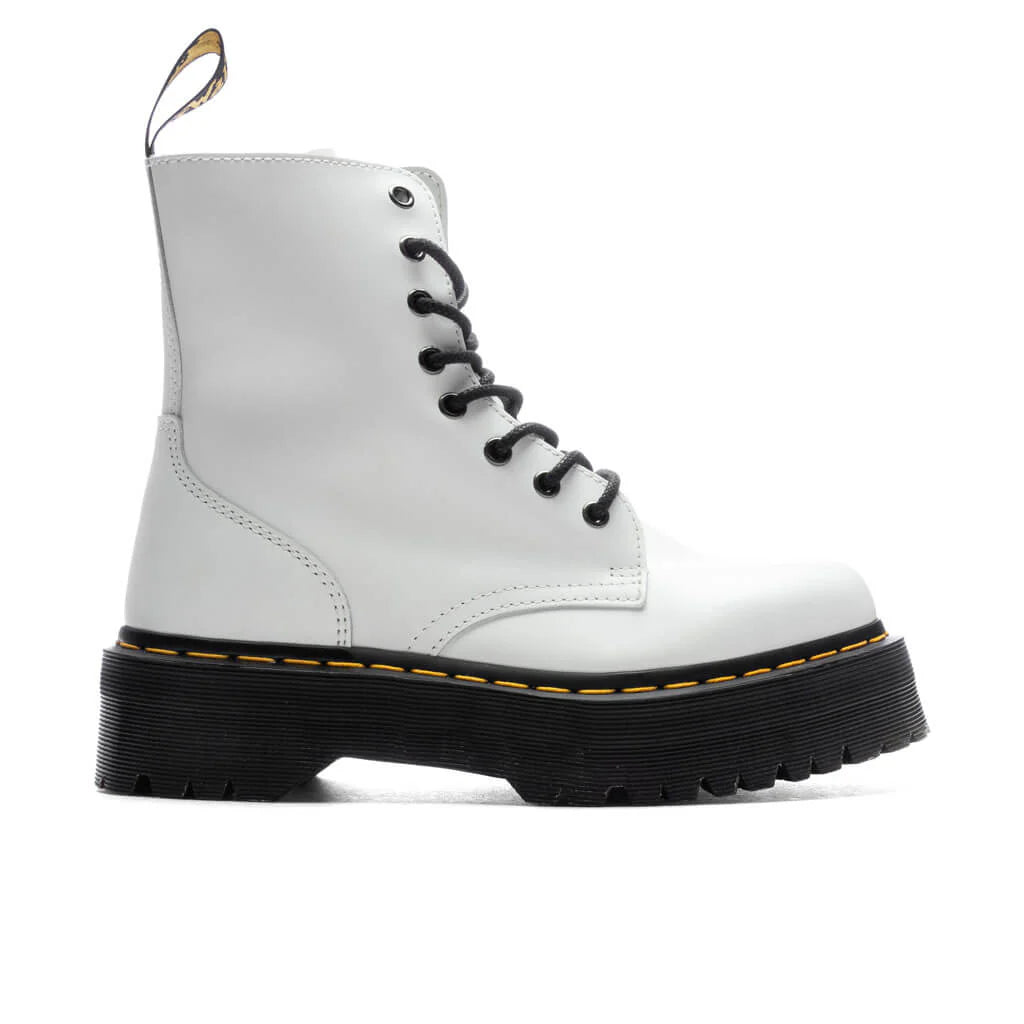 Womens Air Wair Jadon Polished Smooth Boot White
