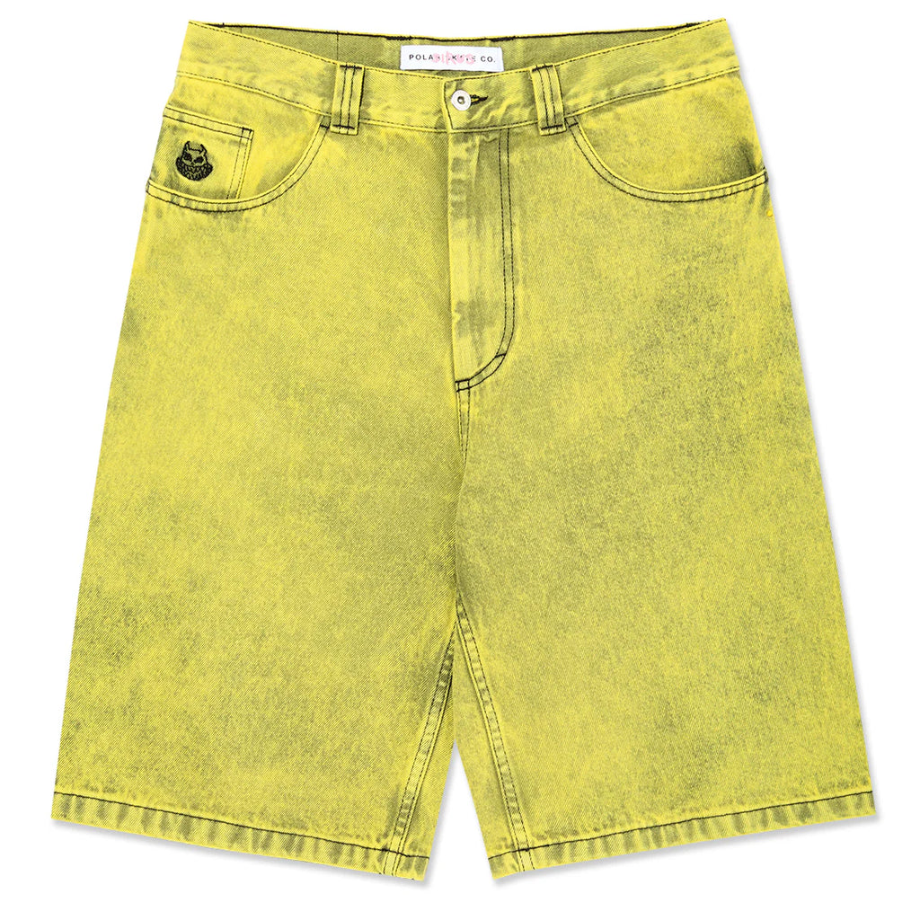 Polar Skate Co Big Boy Shorts Lemon Black