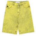 Polar Skate Co Big Boy Shorts Lemon Black