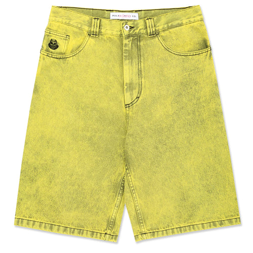 Polar Skate Co Big Boy Shorts Lemon Black