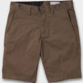 Volcom Frickin Modern Stretch Shorts Mushroom