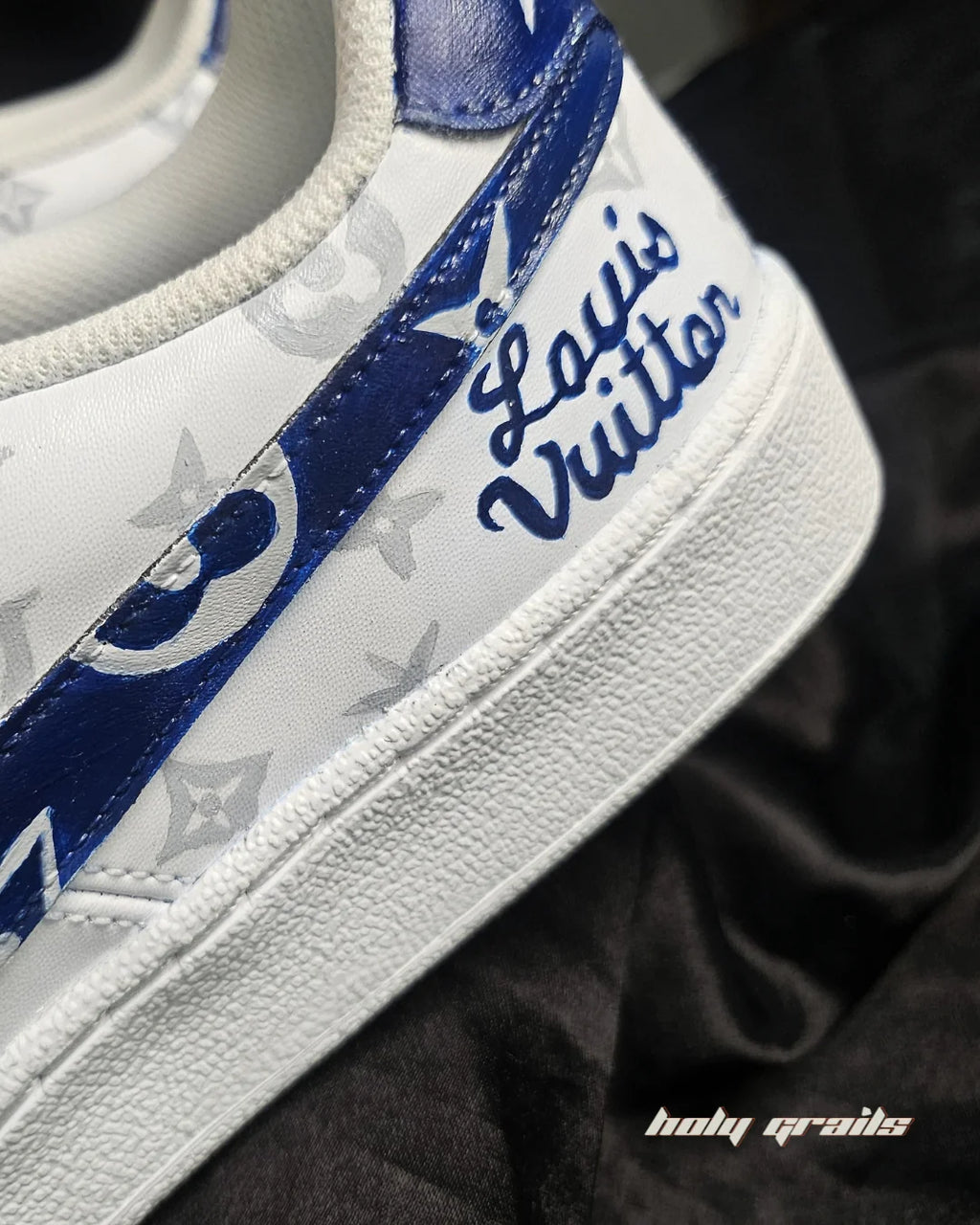 Air Force 1 x LV Blue Swoosh