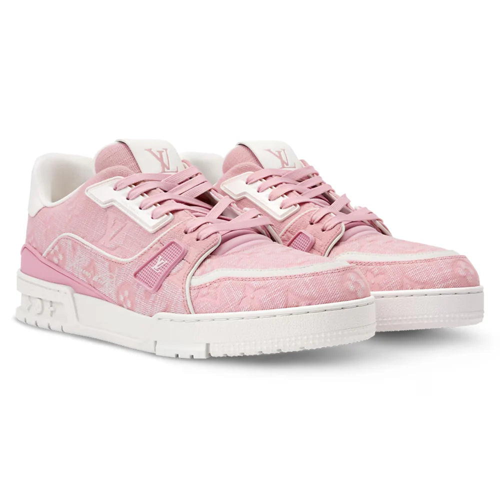 LV Trainer Pink Canvas