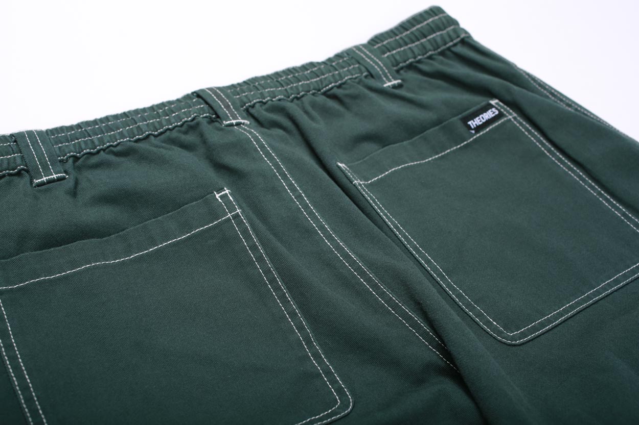Theories Stamp Lounge Pant Alpine White Contrast Sitch