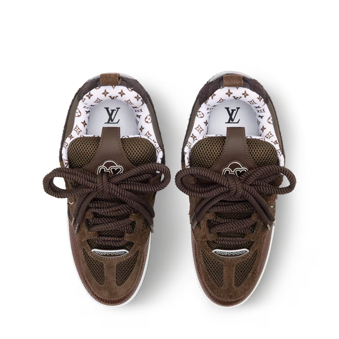 LV Skate Sneaker Brown