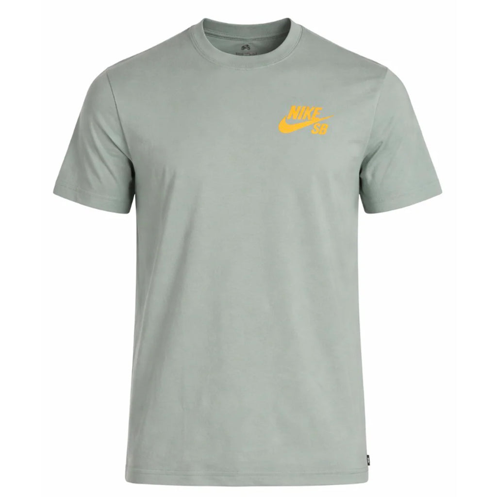 Nike SB Skate Logo Tee Mint Yellow