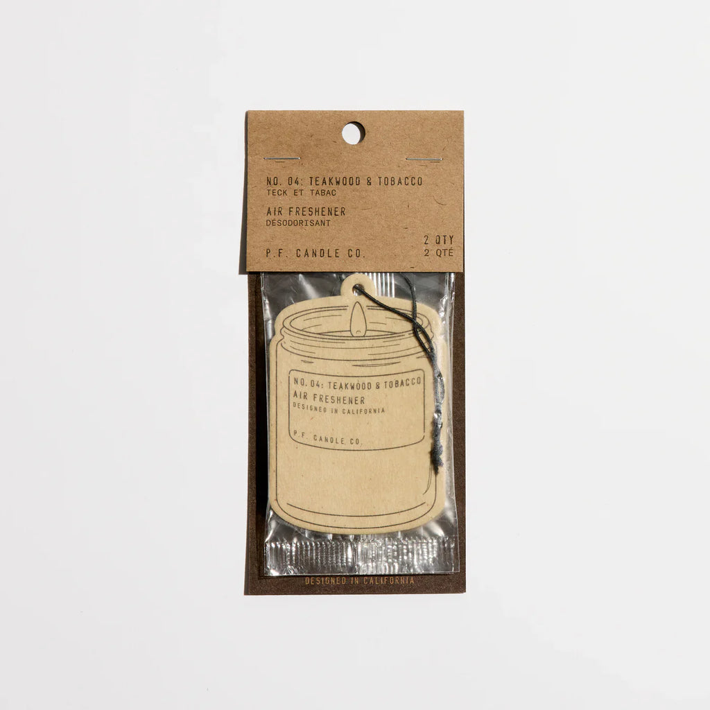 Teakwood & Tobacco– Air Freshener 2 Pack
