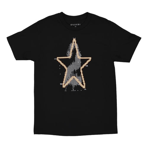 Quasi 2 Star Tee Shirt Black