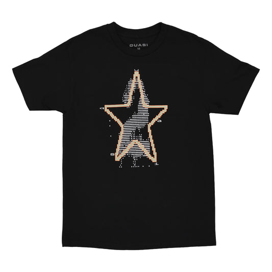 Quasi 2 Star Tee Shirt Black