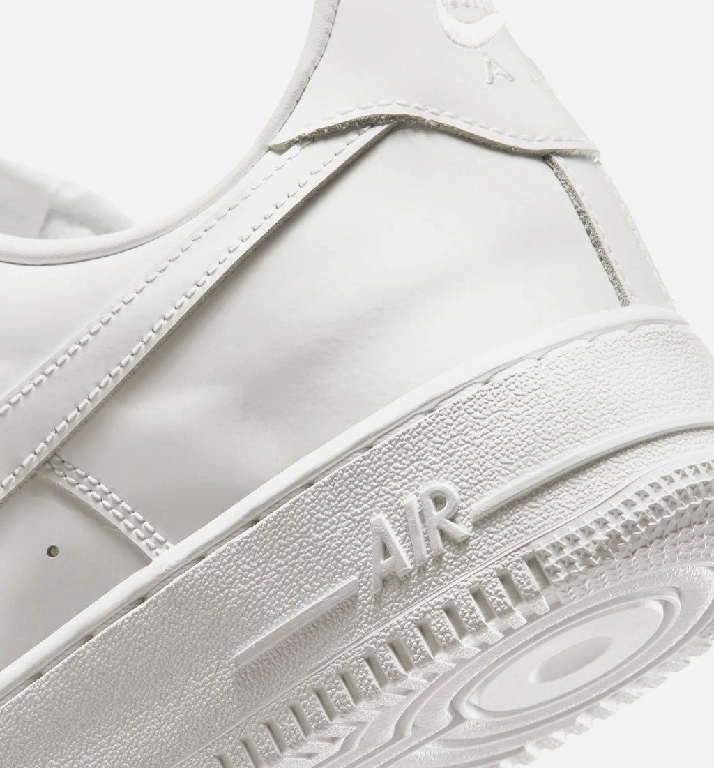 Air Force 1 07 Patent Leather Mens Lifestyle Shoe White