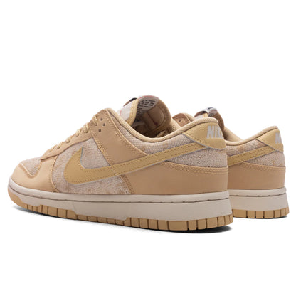 Womens Dunk Low Light Orewood Brown Sesame University Red