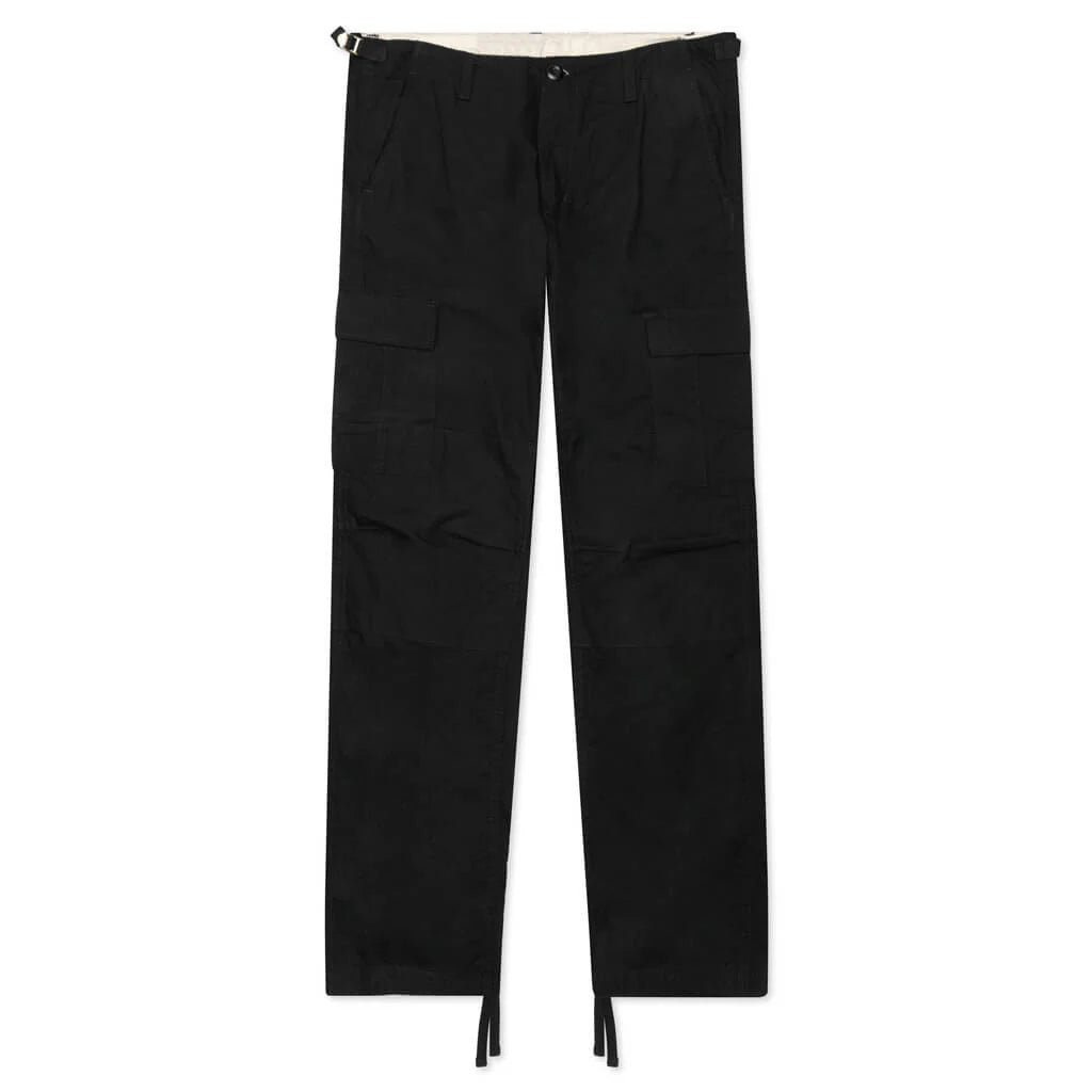 Aviation Pant Black Rinsed
