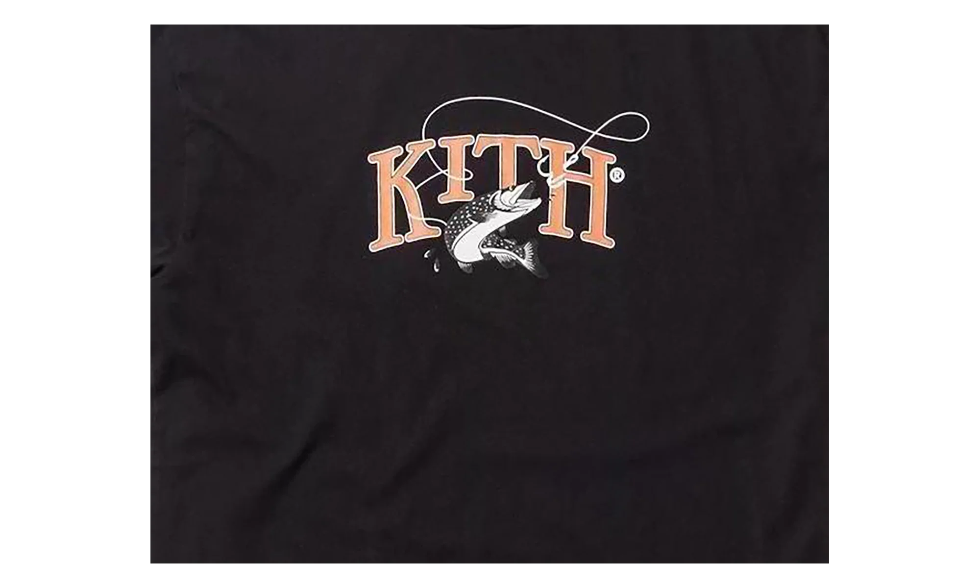 Tight Lines Tee "Black" KITH82